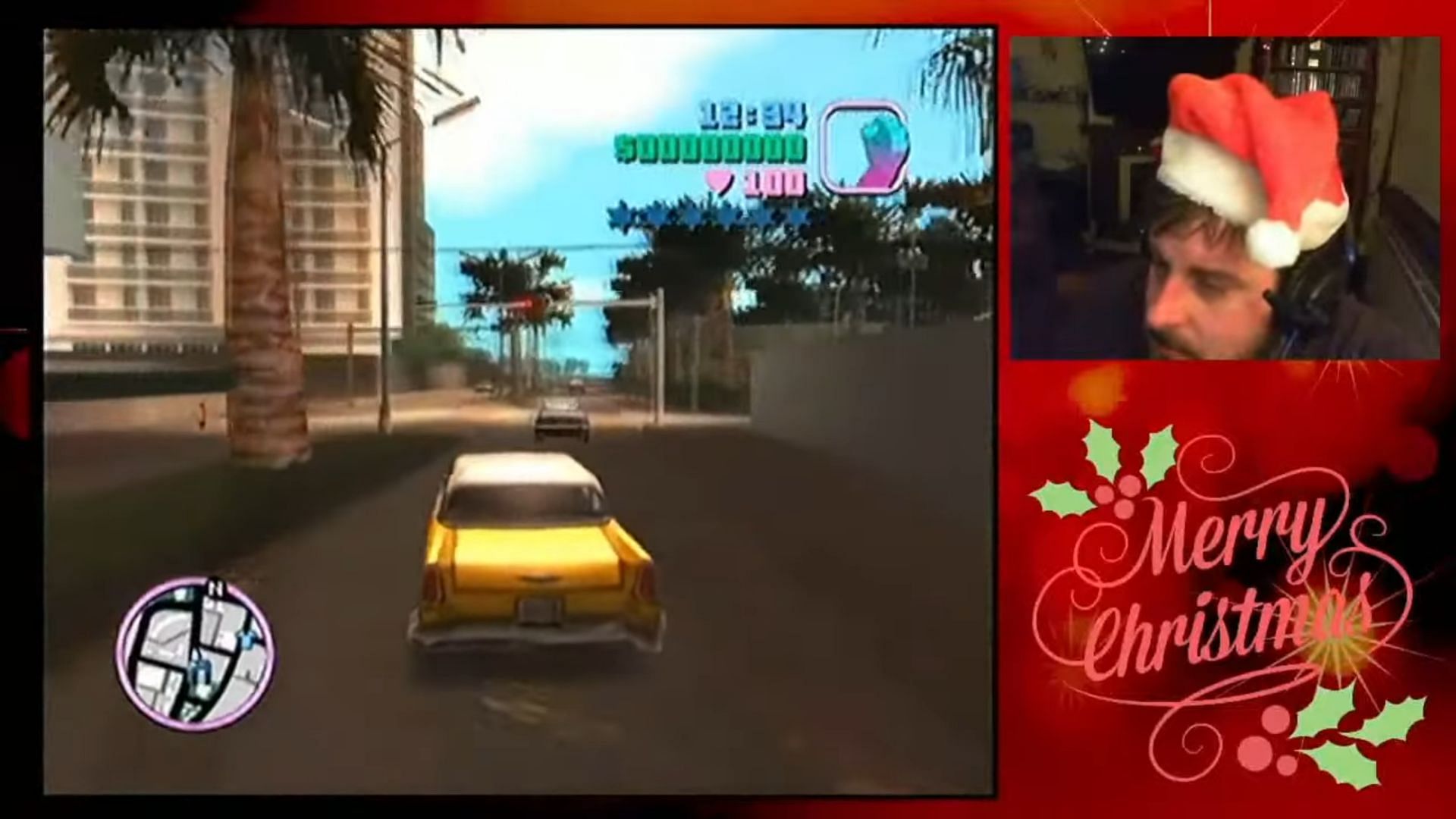 A screenshot of gameplay from the stream (Image via Votesaxon07)